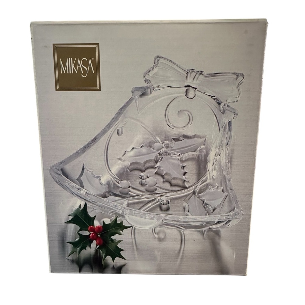 Mikasa - Glass, BELL CANDY DISH, 7", excellent condition
